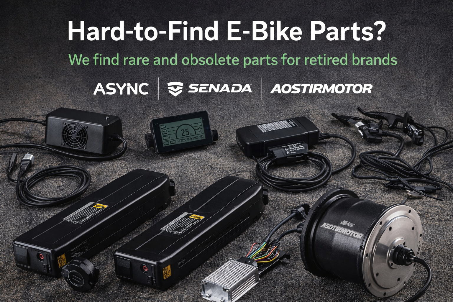 Finding Replacement Parts for Retired or Hard-to-Support E-Bikes