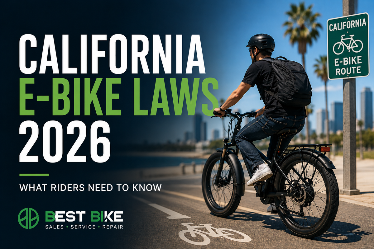 California E-Bike Laws 2026: What Riders Need to Know
