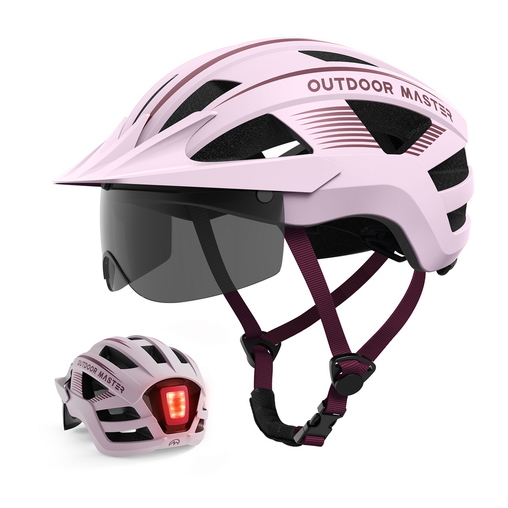 Outdoor Master RHINO Urban Bicycle Helmet with LED Light