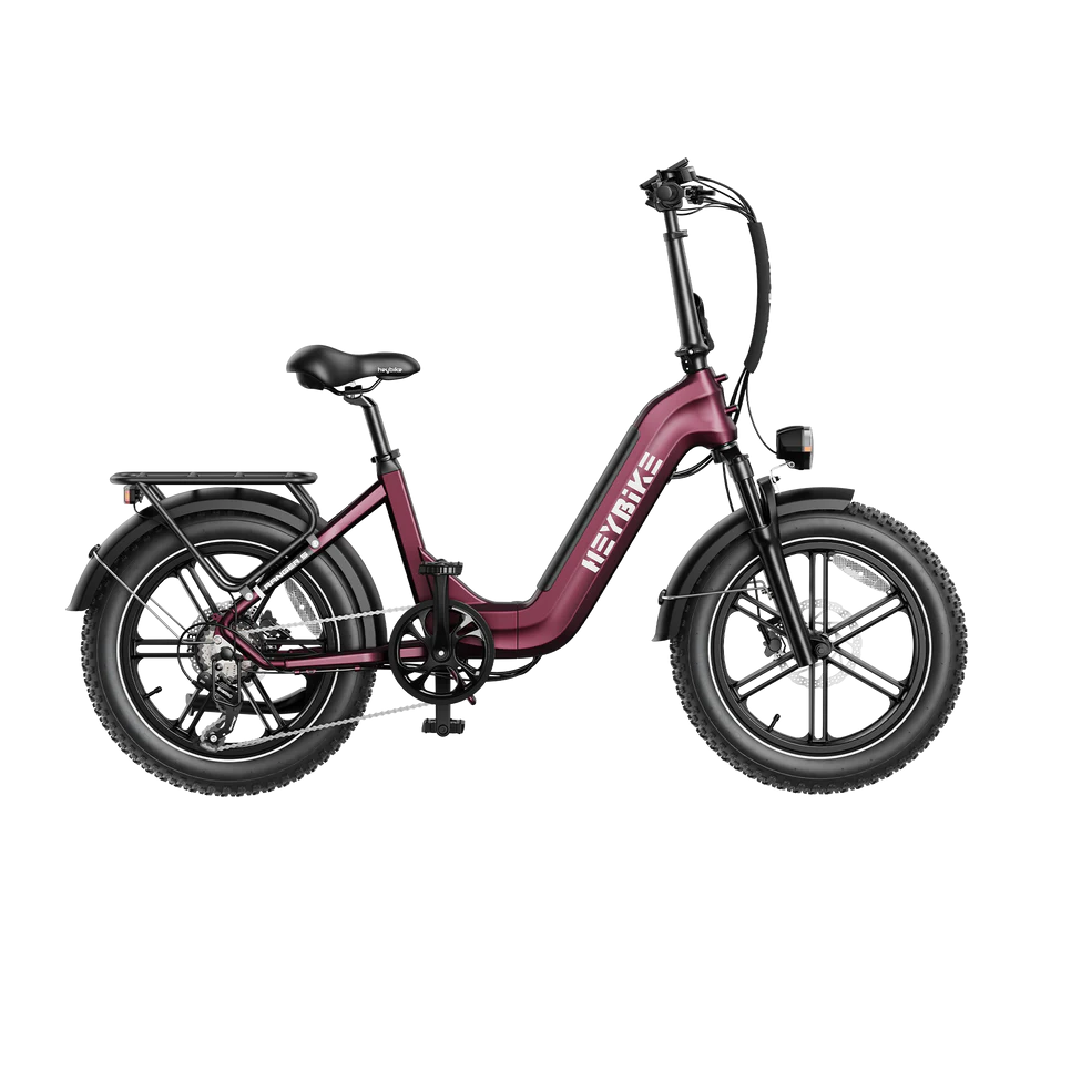 heybike electric bicycle cityrun I Get Around Front suspension and high Helio F - Vintage Edition