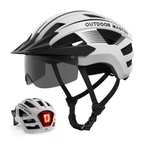 Outdoor Master RHINO Urban Bicycle Helmet with LED Light