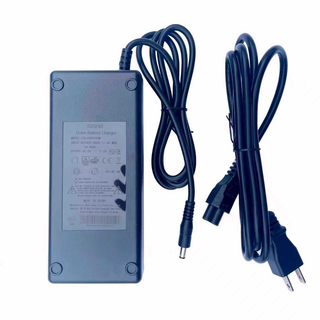 36V2A Charger (Match Sondors Smart Step Model E-bike)