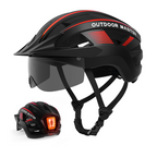 Outdoor Master RHINO Urban Bicycle Helmet with LED Light