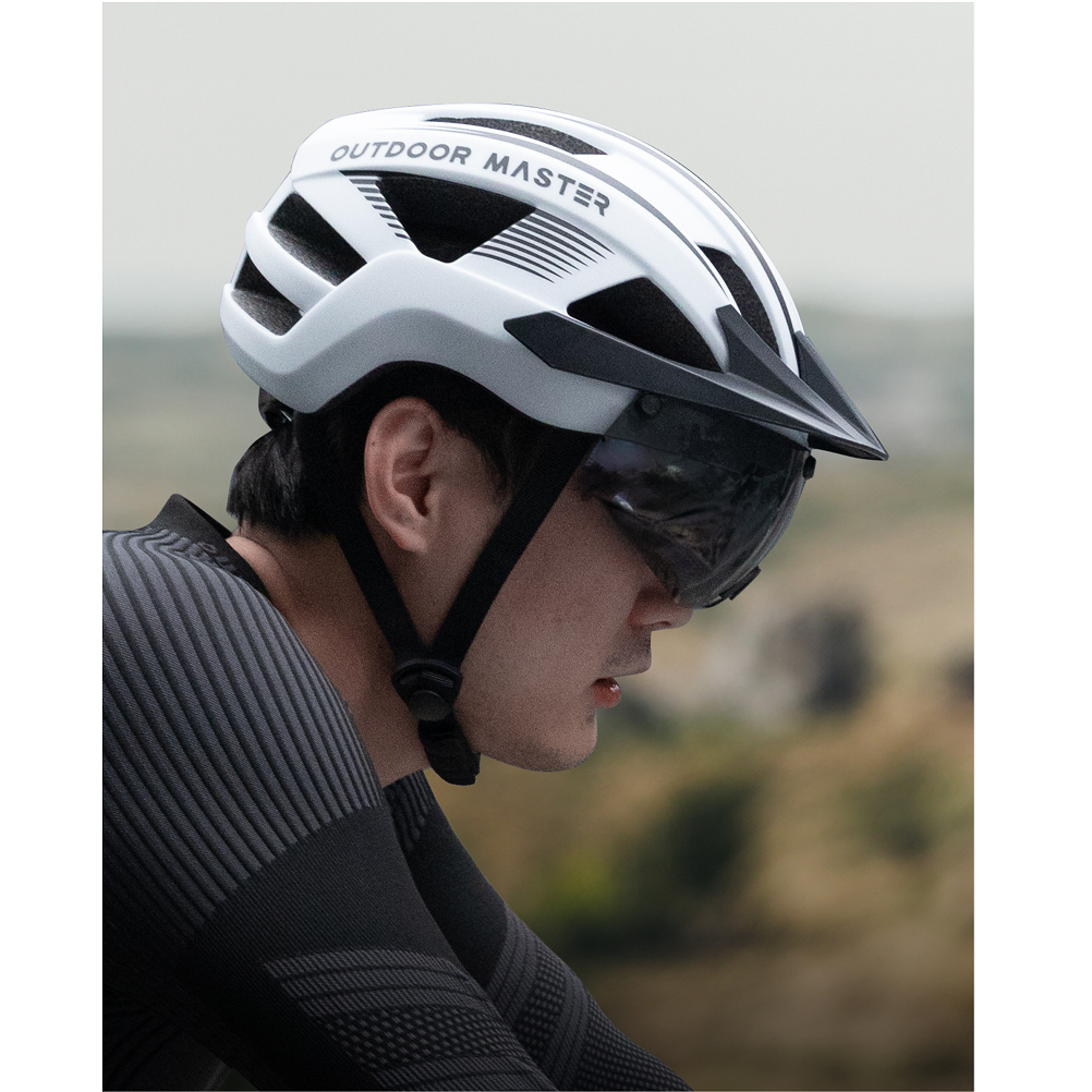 Outdoor Master RHINO Urban Bicycle Helmet with LED Light