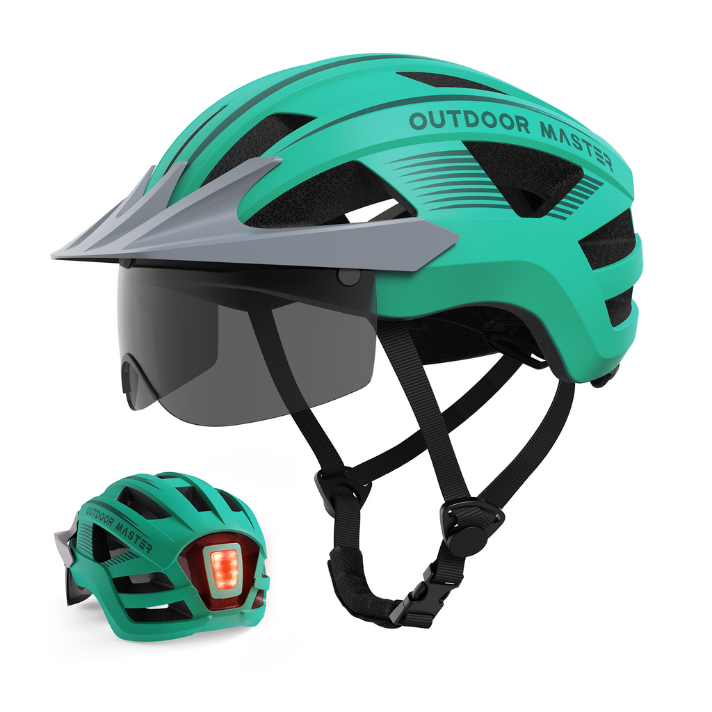 Outdoor Master RHINO Urban Bicycle Helmet with LED Light